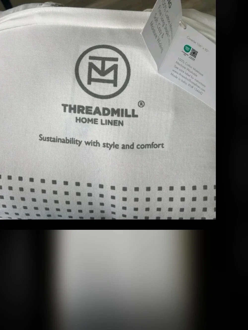 Threadmill Luxury Cotton Blanket for King Size Bed All-Season Cozy 100% Cotton